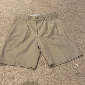 Worn twice men’s khaki shorts
